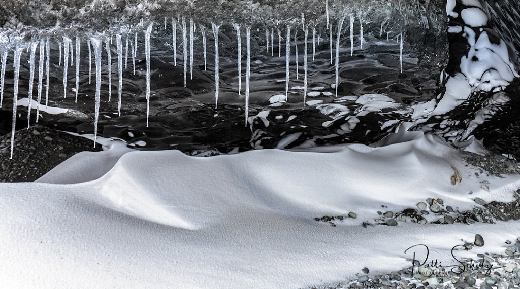 Icicles and Snow