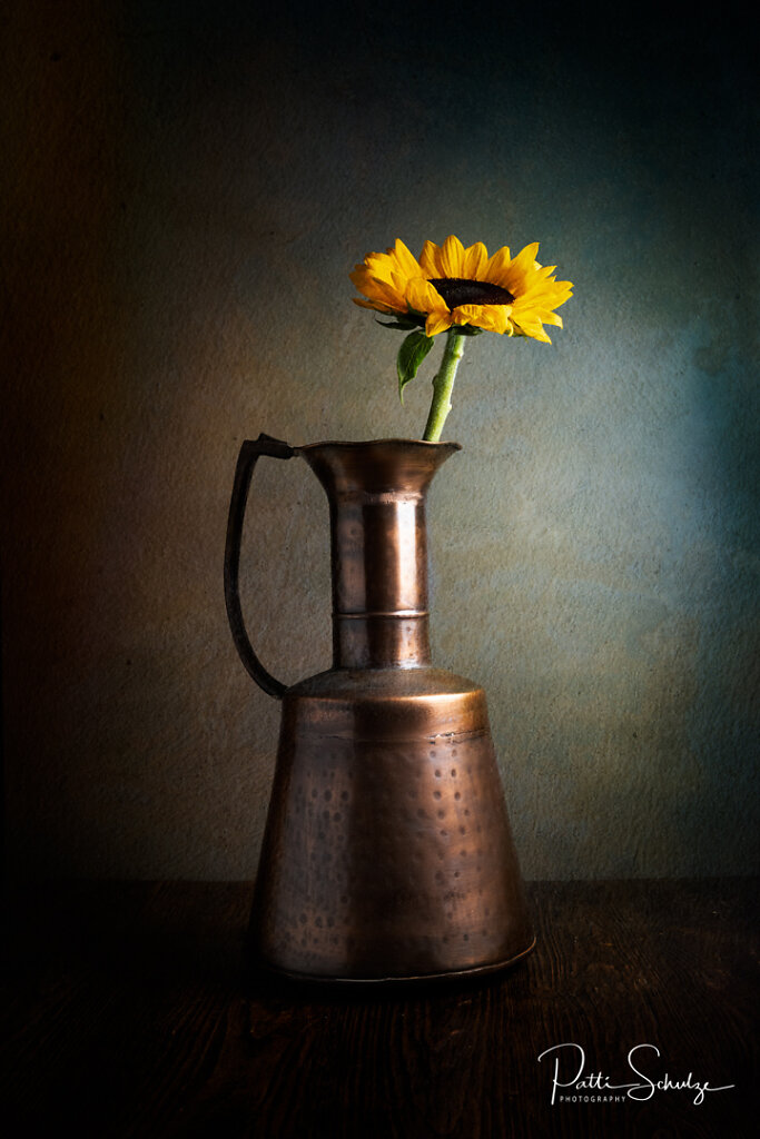 Sunflower in Vase