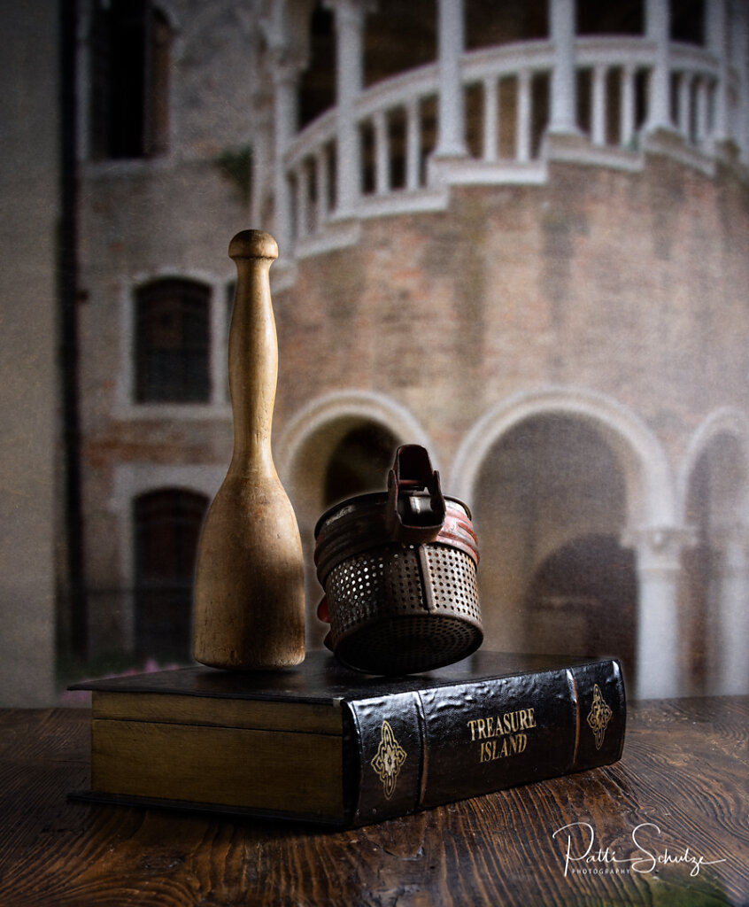 potato masher & strainer